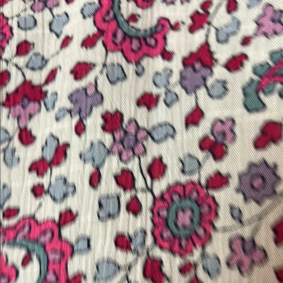 LANE BRYANT Women’s Tunic Top Sz 26Mixed Print Peasant 3/4 Sleeve NWT - Picture 10 of 10